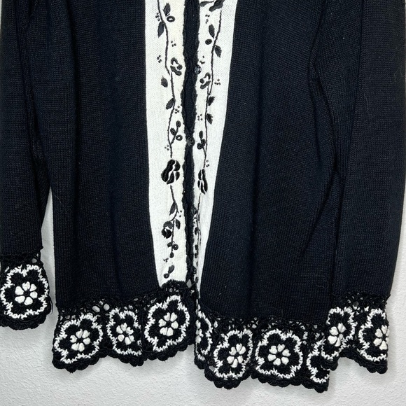 Vintage Storybook Knits Cardigan Sweater - Picture 3 of 7